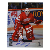 Mike Vernon Signed Red Wings 8x10 Photo (COJO) at PristineAuction.com