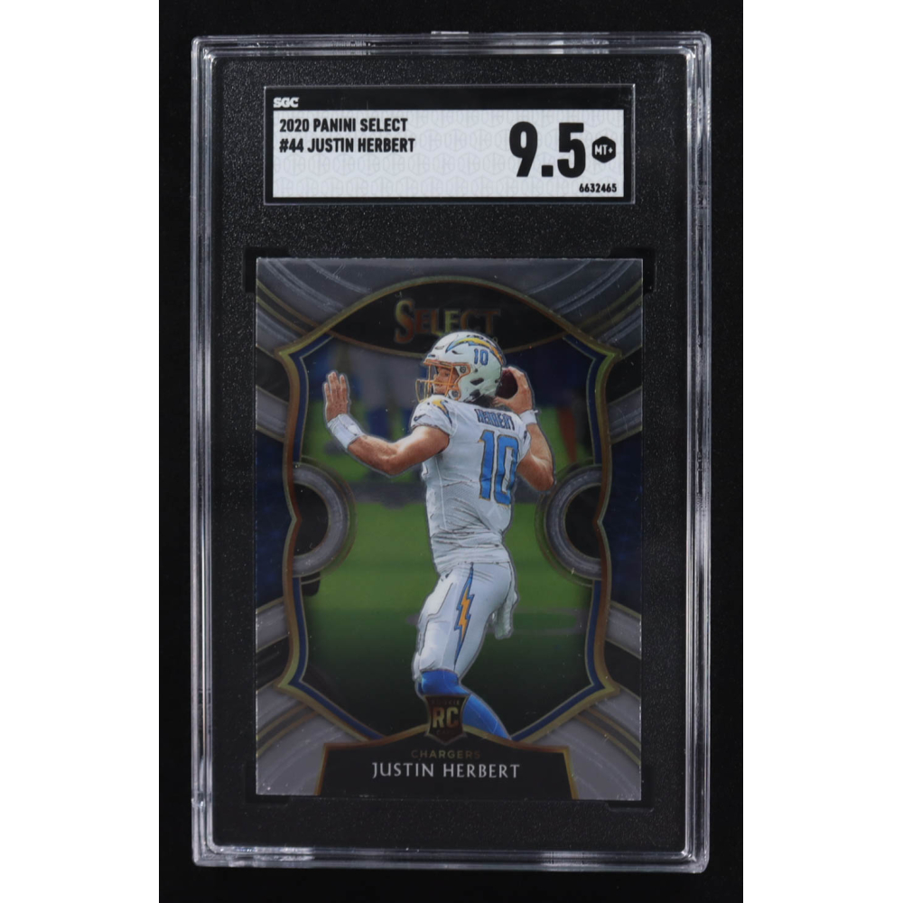 Justin Herbert 2020 Panini Select #44 RC (SGC 9.5) at PristineAuction.com