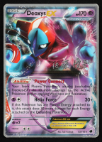 Deoxys EX 2013 Pokemon Black and White Plasma Freeze #53 at PristineAuction.com
