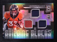 Javonte Williams 2021 Panini Spectra Building Blocks Materials #18 #34/99 RC at PristineAuction.com