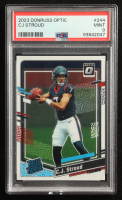 CJ Stroud 2023 Donruss Optic #244 RR RC (PSA 9) at PristineAuction.com