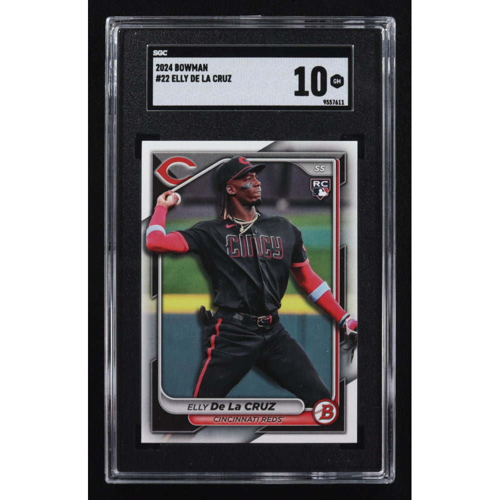 Elly De La Cruz 2024 Bowman #22 RC (SGC 10) at PristineAuction.com