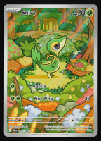 Snivy 2025 Pokemon TCG Scarlet & Violet Black Bolt #087 IR at PristineAuction.com