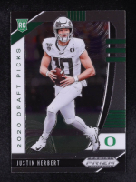 Justin Herbert 2020 Panini Prizm Draft Picks #102 RC at PristineAuction.com