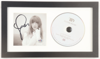 Taylor Swift Signed Custom Framed "The Tortured Poets Department" CD Album Insert Display with Disc (PSA) at PristineAuction.com