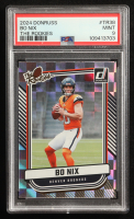 Bo Nix 2024 Donruss The Rookies #38 RC (PSA 9) at PristineAuction.com