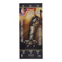 Shai Gilgeous-Alexander Signed 2025 NBA Finals Acrylic Ticket (PSA) at PristineAuction.com