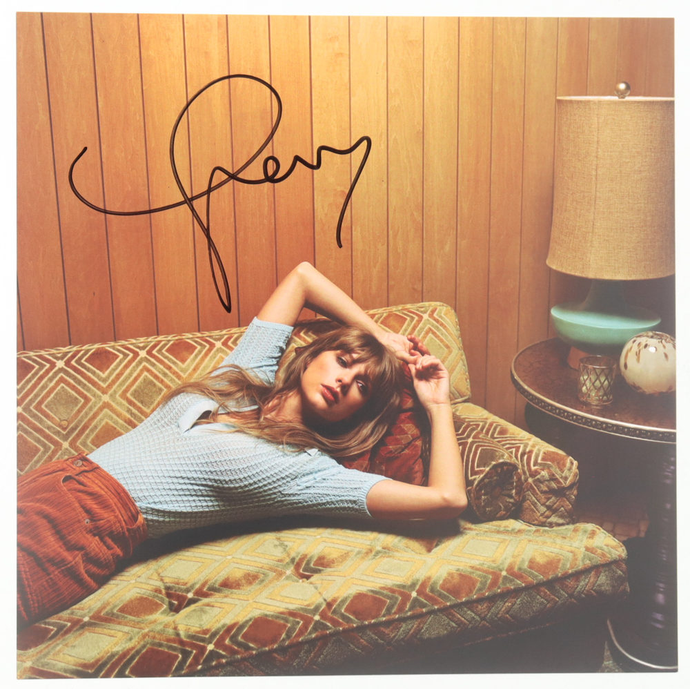 Taylor Swift Signed "Midnights" Vinyl Record Album Insert (Beckett) at PristineAuction.com Taylor Swift Signed "Midnights" Vinyl Record Album Insert (Beckett) at PristineAuction.com
