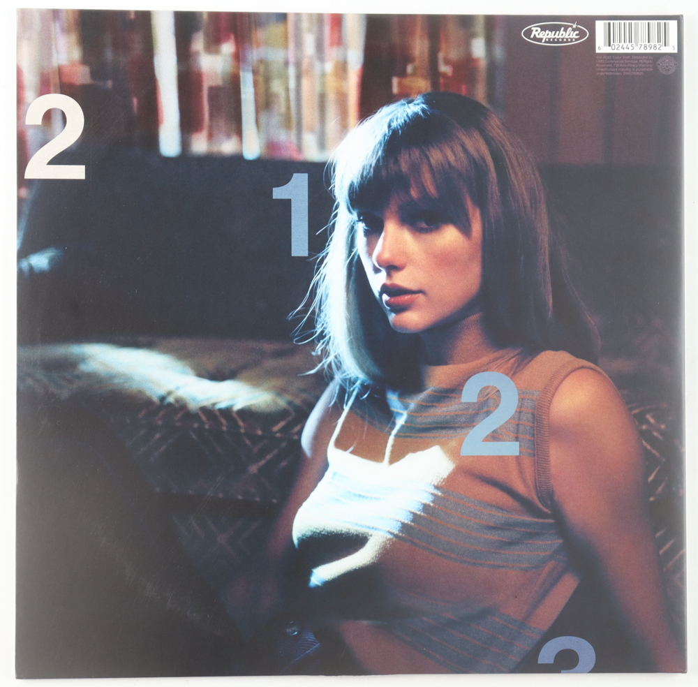 Taylor Swift Signed "Midnights" Vinyl Record Album Insert (Beckett) at PristineAuction.com Taylor Swift Signed "Midnights" Vinyl Record Album Insert (Beckett) at PristineAuction.com