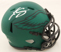 LeSean McCoy Signed Eagles Rave Alternate Speed Mini Helmet (JSA) at PristineAuction.com