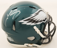 LeSean McCoy Signed Eagles Speed Mini Helmet (JSA) at PristineAuction.com