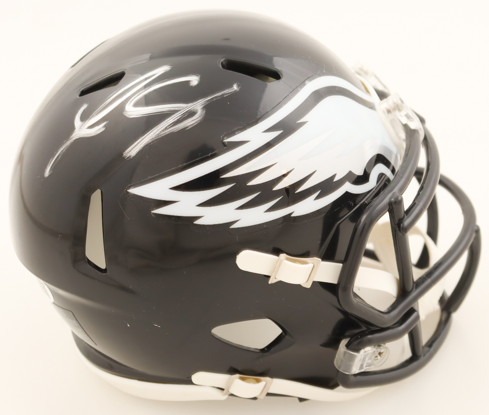 LeSean McCoy Signed Eagles Speed Mini Helmet (JSA) at PristineAuction.com LeSean McCoy Signed Eagles Speed Mini Helmet (JSA) at PristineAuction.com