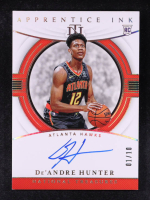 De'Andre Hunter 2019-20 Panini National Treasures Apprentice Ink Autographs Gold #13 #1/10 RC at PristineAuction.com