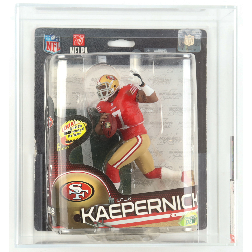 Colin Kaepernick 2013 McFarlane's Sports Picks NFL Series 33 Action Figure (AFA 8.0) at PristineAuction.com
