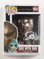 Dimitrius Schuster-Koloamatangi Signed "Predator: Badlands" #1932 Dek with Bud Funko Pop! Vinyl Figure (AutographCOA) at PristineAuction.com