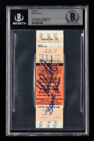 Nolan Ryan Signed 1990 300th Win Game Ticket Inscribed "300th Win" (PSA) at PristineAuction.com