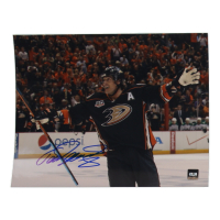 Teemu Selanne Signed Ducks 8x10 Photo (COJO) at PristineAuction.com