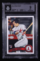 Mike Trout 2011 Topps Update #US175 RC (BGS 9) at PristineAuction.com