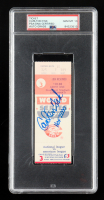 Carlton Fisk Signed 1975 World Series Ticket Inscribed "HOF 2000" (PSA | Auto Grade 10) at PristineAuction.com