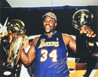 Shaquille O'Neal Signed Lakers 11x14 Photo (JSA) at PristineAuction.com