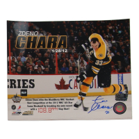 Zdeno Chara Signed Bruins 8x10 Photo (COJO & Chara) at PristineAuction.com