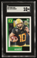Justin Herbert 2020 Panini Score #362 RC (SGC 10) at PristineAuction.com