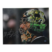 Marty Turco Signed Stars 8x10 Photo (COJO) at PristineAuction.com