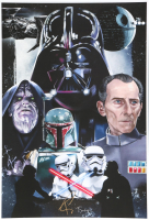 "Star Wars" 13x19 Lithograph by Tony Santiago (PA) at PristineAuction.com