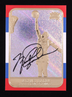 Michael Jordan 1997 Fleer Premier Signature Series Holo Prism Refractor 23Kt Gold Card at PristineAuction.com
