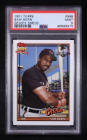 Sam Horn 1991 Topps Desert Shield #598 (PSA 9) at PristineAuction.com