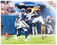 Nahshon Wright & Kevin Byard Signed Bears 16x20 Photo (JSA) at PristineAuction.com