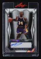 Shaquille O'Neal 2025 Leaf Metal Silver Ice Autograph #BAS01 #12/45 at PristineAuction.com