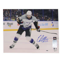Victor Hedman Signed Lightning 8x10 Photo (COJO) at PristineAuction.com