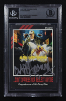 Cappadonna Signed Shaolin Don't Oppress Nor Neglect Anyone Custom Trading Card (BGS) at PristineAuction.com