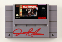 Dennis Rodman Signed "Bulls vs Blazers and the NBA Playoffs" SNES Video Game Cartridge (JSA) at PristineAuction.com