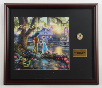 Thomas Kinkade " The Princess and the Frog" Custom Framed Print Display at PristineAuction.com