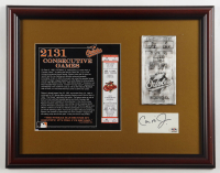 Cal Ripken Jr. Signed Custom Framed Cut Display (PSA) at PristineAuction.com
