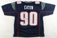Chad Eaton Signed Jersey Inscribed "1996 AFC Champs" (JSA) at PristineAuction.com