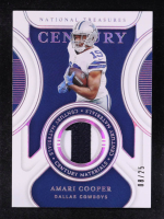 Amari Cooper 2021 Panini National Treasures Century Materials Holo Silver #3 #8/25 at PristineAuction.com