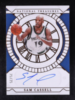 Sam Cassell 2021-22 Panini National Treasures Timeless Talents Signatures Bronze #16 #25/25 at PristineAuction.com