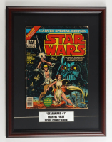 1977 "Star Wars" Issue #1 Custom Framed Marvel Comic Book Display at PristineAuction.com
