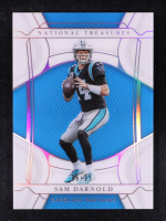 Sam Darnold 2021 Panini National Treasures Holo Silver #27 #6/25 at PristineAuction.com