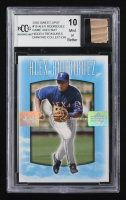 Alex Rodriguez 2002 Sweet Spot #19 with Game-Used Bat (BCCG 10) at PristineAuction.com