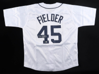Cecil Fielder Signed Jersey (Beckett) at PristineAuction.com