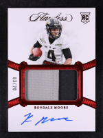 Rondale More 2021 Panini Flawless Collegiate Flawless Rookie Patch Autographs Ruby #63 #3/20 RC at PristineAuction.com