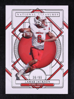 Lamar Jackson 2021 Panini National Treasures Collegiate #6 #36/99 at PristineAuction.com