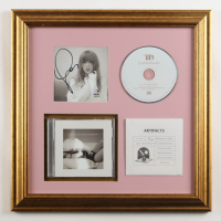 Taylor Swift Signed "The Tortured Poets Department" Custom Framed CD Album Display (PSA) at PristineAuction.com