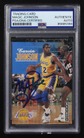 Magic Johnson Signed 1993 Skybox #358 (PSA) at PristineAuction.com
