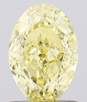 1.19 Carats Lab Grown FANCY YELLOW Diamond Loose VS1 | (IGI Cert) at PristineAuction.com
