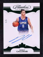 Danilo Gallinari 2018-19 Panini Flawless Flawless Autographs Green #25 #5/5 at PristineAuction.com